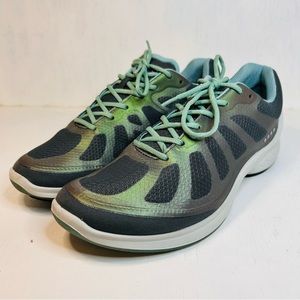 Ecco Womens Biom Fjuel Performance Teal Athletic Running Shoes Sz US 8.5 EU 39